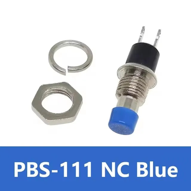 5/20/100PCS 7MM Push Button Switch Momentary PBS-110 Normally Open NO NC Press The Reset Switch ON OFF Micro Switch