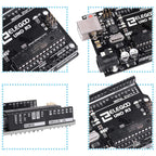 ELEGOO UNO R3 Board ATmega328P with USB Cable, Compatible with Arduino® IDE