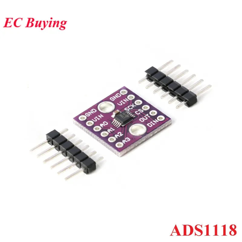 16 Bit I2C IIC ADS1115 ADS1015 ADS1118 Converter Module PCA9306 ADC Board For Arduino RPi Level Translation Amplifier Chip