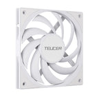 TEUCER ARGB CPU Case Fan 120mm Low Noise Ultra-thin Design 5V 3PIN Motherboard Lighting Sync PWM 800-2400RPM Case Cooler Fan