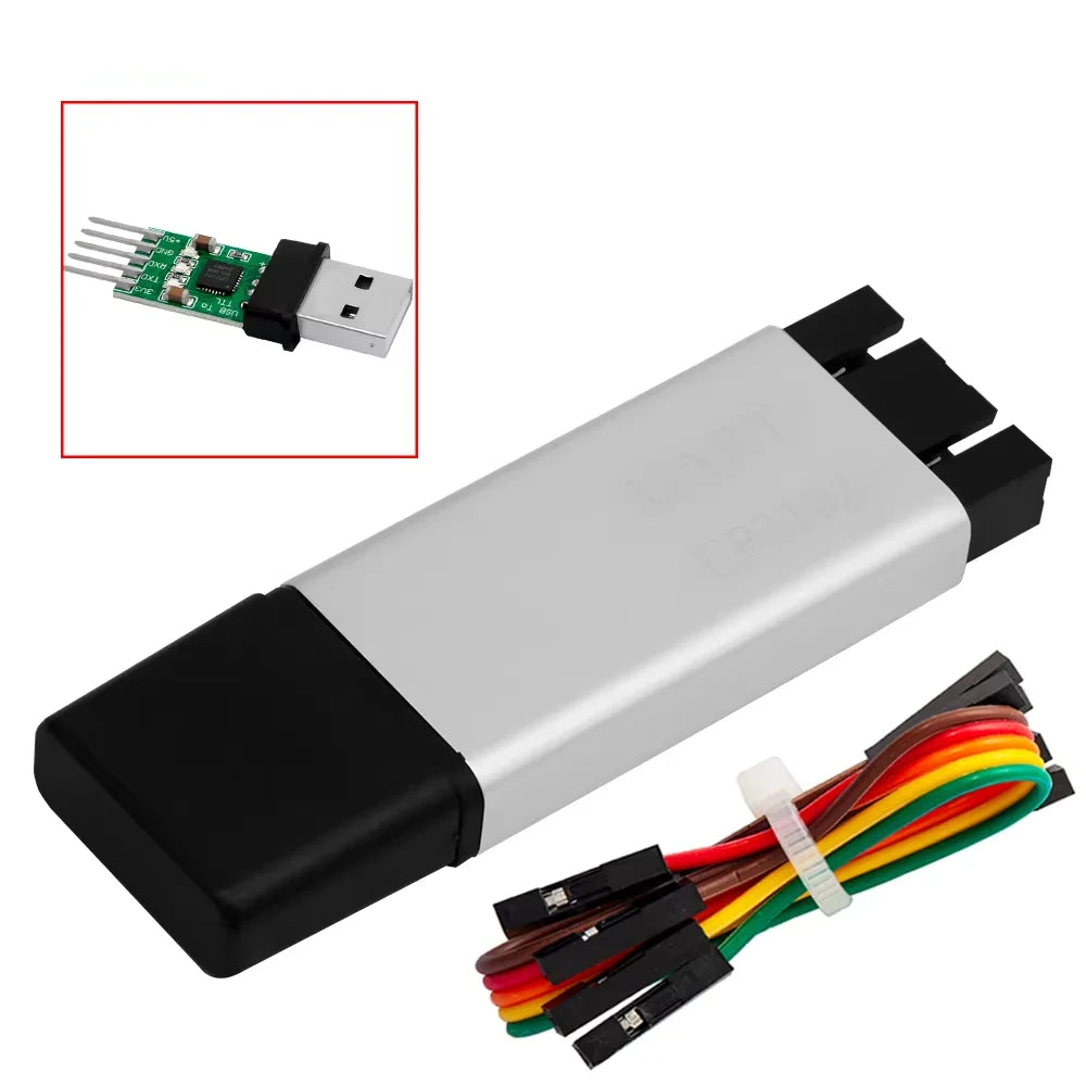 1~10PCS CP2102 USB 2.0 to TTL UART Module 5Pin Serial Converter STC Replace FT232 Module Support 5V/3.3V