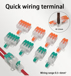 Fast Wiring Wire Connectors Splitter Terminal Blocks Quick Plug-in Connector Conductor Cable Junction Box