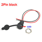 USB-C  High Current Charging Socket With Nut Snap Lock Plate  TYPE-C Female Type C Waterproof Female Connector Jack