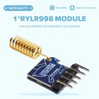 B27B Industrial Grade 100% New RYLR998 Lora Module DIP Communication Module Electronic Parts Accessory