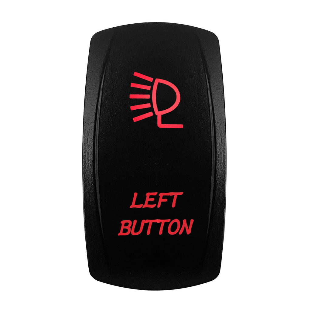Red Led Light Rocker Switch 12V/24V SPST DPDT Toggle Switch ON OFF/ ON OFF ON Backlight Latching / Momentary Dash Panel Control