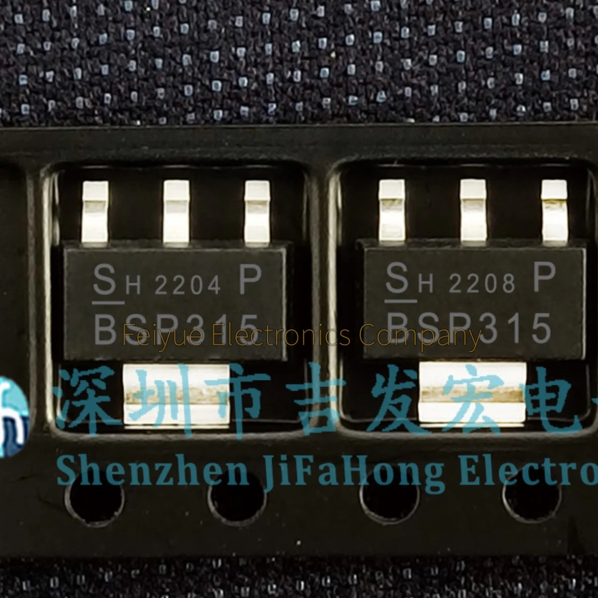 10PCS-20PCS BSP315  SOT223 -50V -1.1A PMOS  In Stock