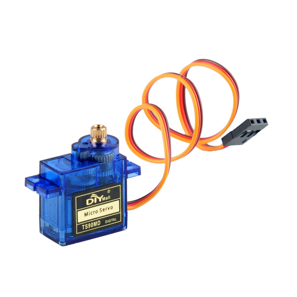 TS90MD 5/10/20/30/40/50Pcs Micro Analog Servo Motor Full Metal Gear 180/270/360 Degree For RC Car Planes Toy Airplane Helicopter