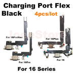 Wholesale Charging Port Flex Cable for iPhone 16 15 14 13 Pro Max USB Dock Charger Connector With Microphone Flex Cable Ribbon