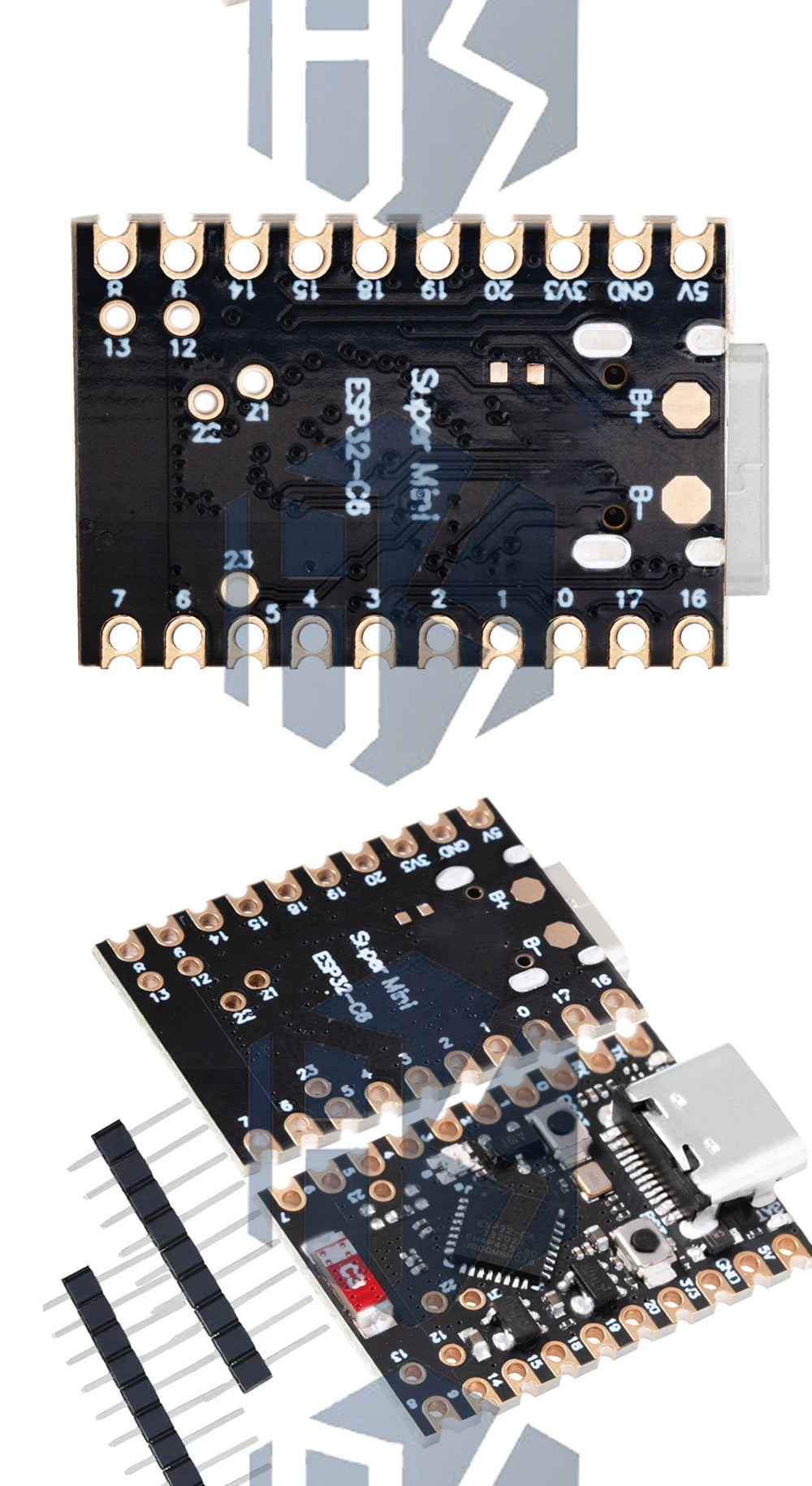1~10PCS ESP32-C6 SuperMini Development Board Microcontroller Programming Learning Controller Core Board