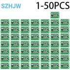 1-50PCS TTP223 Capacitive Touch Switch with Relay 6-20V 3A for Car LED Mirror Light Arduino Control