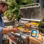Digital Kitchen Thermometer Probe Touch Screen Meat Barbecue Food Temperature Measure Tool Steak BBQ Timer Cooking Tools