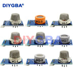 MQ-2 MQ-3 MQ-4 MQ-5 MQ-6 MQ-7 MQ-8 MQ-9 MQ-135 Detection Smoke methane liquefied Gas Sensor Module for Arduino Starter DIY Kit