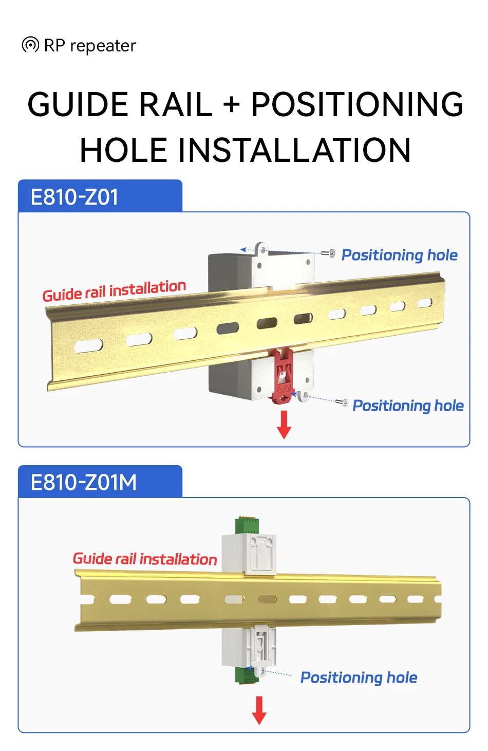 DC8-28V RS232 to RS485 Industrial Grade Converter High Speed Bi-Directional Transmission Modem EBYTE E810-Z01 E810-Z01M