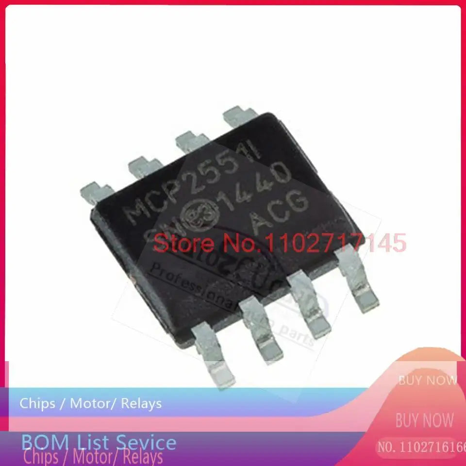 100pcs/lots MCP2551-I/SN MCP2551 SOP-8  IC In stock!