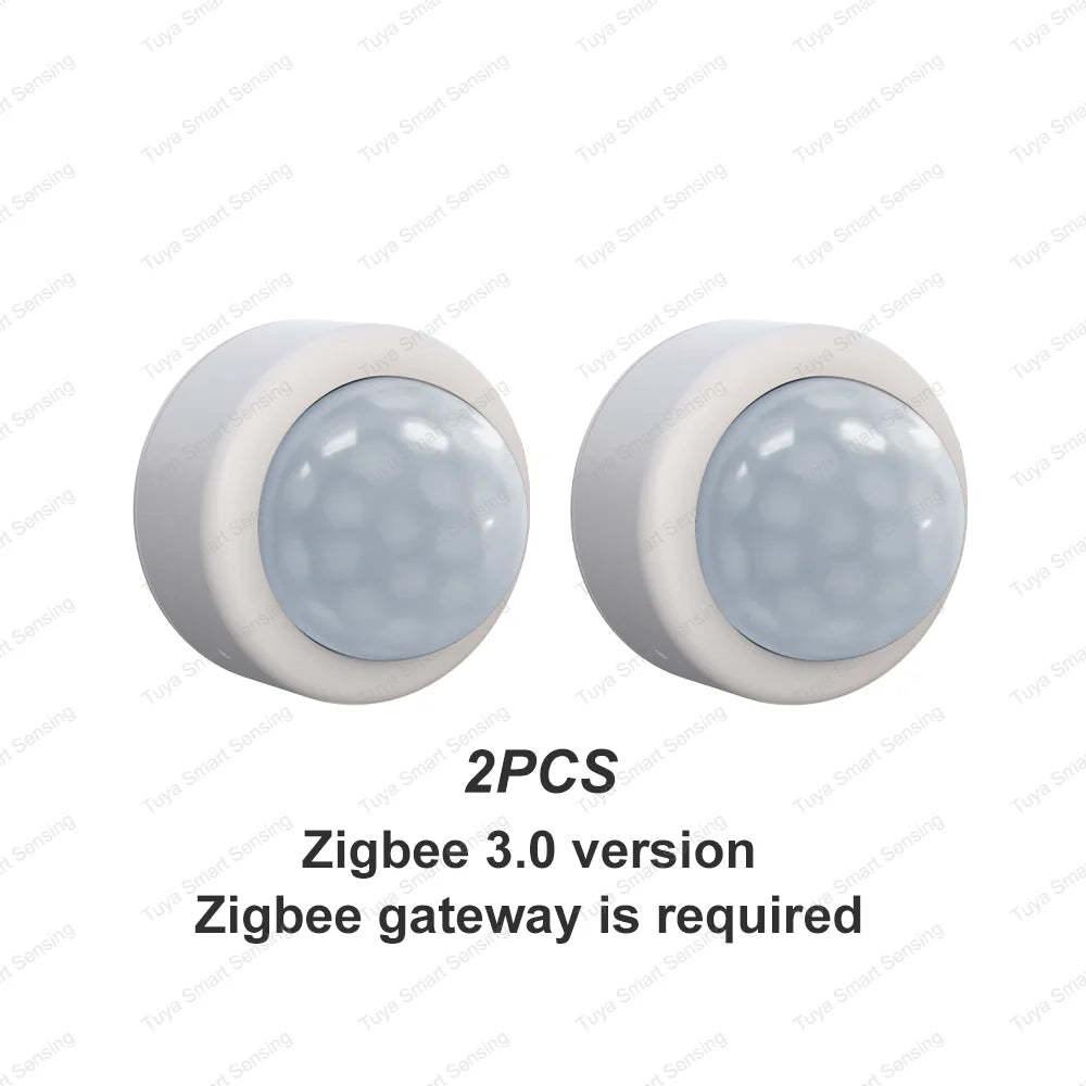 Zigbee PIR Motion Sensor Human Body Infrared Detector Home Security Alarm Movement Detection Sensor Works With ZHA Zigbee2MQTT
