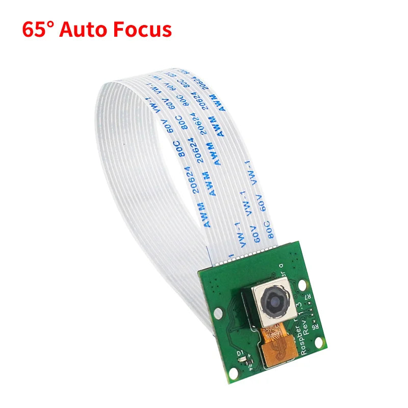 Raspberry Pi 5MP Camera OV5647 Webcam 65° 120°  Auto Fixed Focus Camera Module with 15cm FFC for Raspberry Pi 4B 3B+ 3B
