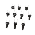 50Pcs 6x6mm Tactile Tact Micro Mini Push Button Switch PCB Panel Momentary Self-reset DIP 2 Pin Tact Switch 6x6x4.3/5/6/7/8/9mm