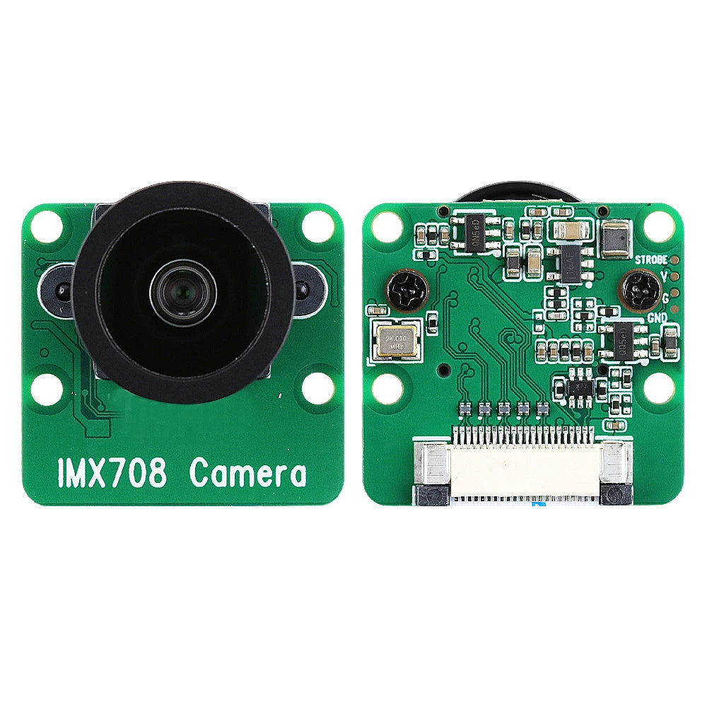 IMX708 Camera Module for Raspberry Pi 5 4 4B 3B+ ZERO 2 W HD 12MP Auto Focus 75 120 Degree Night Vision NO IR 22PIN CSI 15PIN