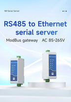 RS485 to Ethernet Serial Server Modbus Gateway TCP/UDP/MQTT/HTTP CDEBYTE NE2-D11A RS485 to RJ45 Two Way Socket