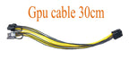Multi Models 8Pin Adapter Splitter Power Cable 6Pin Cable 8Pin Cable SATA Cable Molex 4Pin for PCI Express GPU Video Converter