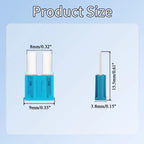 100pcs Micro 2 Automotive Fuses 2A 3A 5A 7.5A 10A 15A 20A 25A 30A 35A 40A ATR/APT Blade Fuses for Car RV Truck SUV Boat