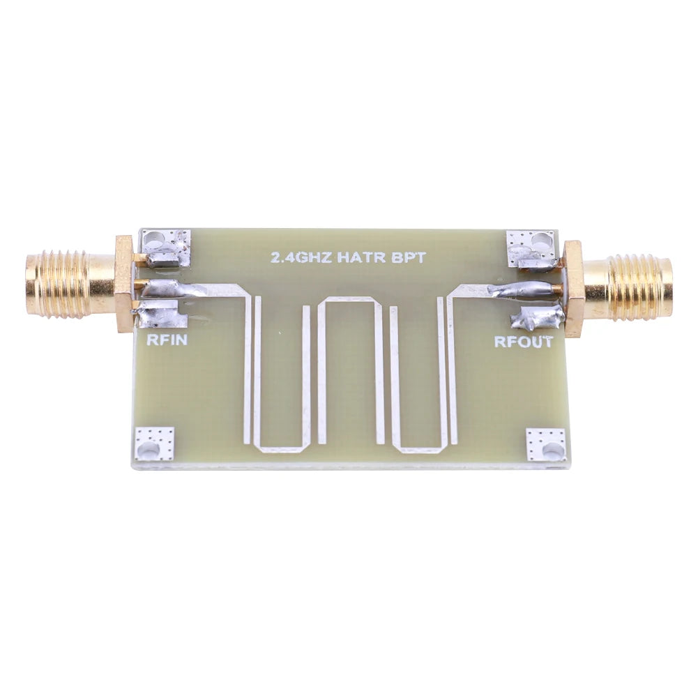 2.4GHZ Microstrip Bandpass Filter Double-Sided Printed Circuit Board Bandpass Filter Module Electronic Component
