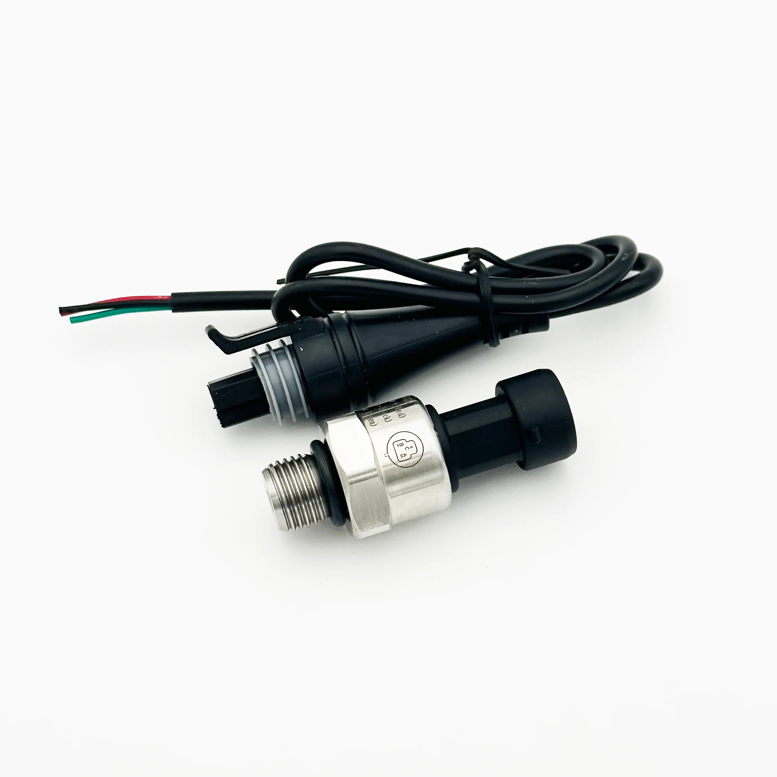 Pressure Sensor Transducer Transmitter for Water Oil Fuel Gas Air G1/4 5-12V Ceramic Sensor Stainless Steel 5-300psi Optional