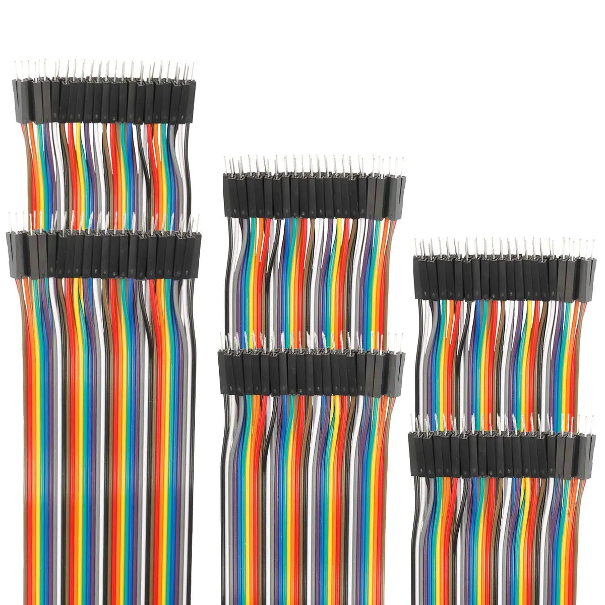 Dupont Line 40pin Male to Female, 40pin Male to Male, 40pin Female to Female Jumper Wire Dupont Cable for Arduino DIY Kit