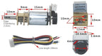 GA12 N20 Encoder DC 12V (6V 5V 3V) Mini Micro Metal Gear DC Motor with Gearwheel High Torque 30-4000RPM 7PPR Hall Sensor Encoder