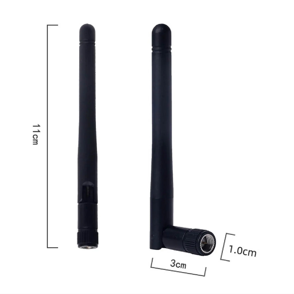 WiFi 2.4GHz 3dBi WiFi Antenna SMA Male Female Needlefree Antenna Replacement Antenna for Wireless Vedio Recorder 2pcs