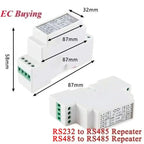 RS485 to RS485 Isolated RS-485 232 Turn 485 Repeater Communication Signal Amplifier Isolator Distance Extender Booster Converter