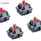 Original Cherry MX Mechanical Keyboard Switches Click Linear Tactile Red Brown Blue Silver Switch 3 Pin Black Shell For PC Gamer