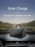Solar Wireless Tire Pressure Monitoring System TPMS Auto Security Alarm Device Digital Colorful Display With 4 sensors