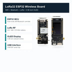 1PCS LoRa32 V2.1 ESP32 0.96 Inch OLED WiFi Bluetooth LoRa 433/868/915MHz Development Board CH9102F Module