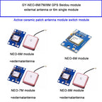 GPS Beidou Module GY NEO 6M 7M 8M Active Ceramic Antenna Module Switch Module GY NEO-6M 7M 8M GPS Integrated Circuits