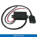 12V 24V 36V 48V 60V 72V 80V to 5V 3A 8-85V to 5V DC Step Down USB Converter With Car Charger Power Supply Output Waterproof