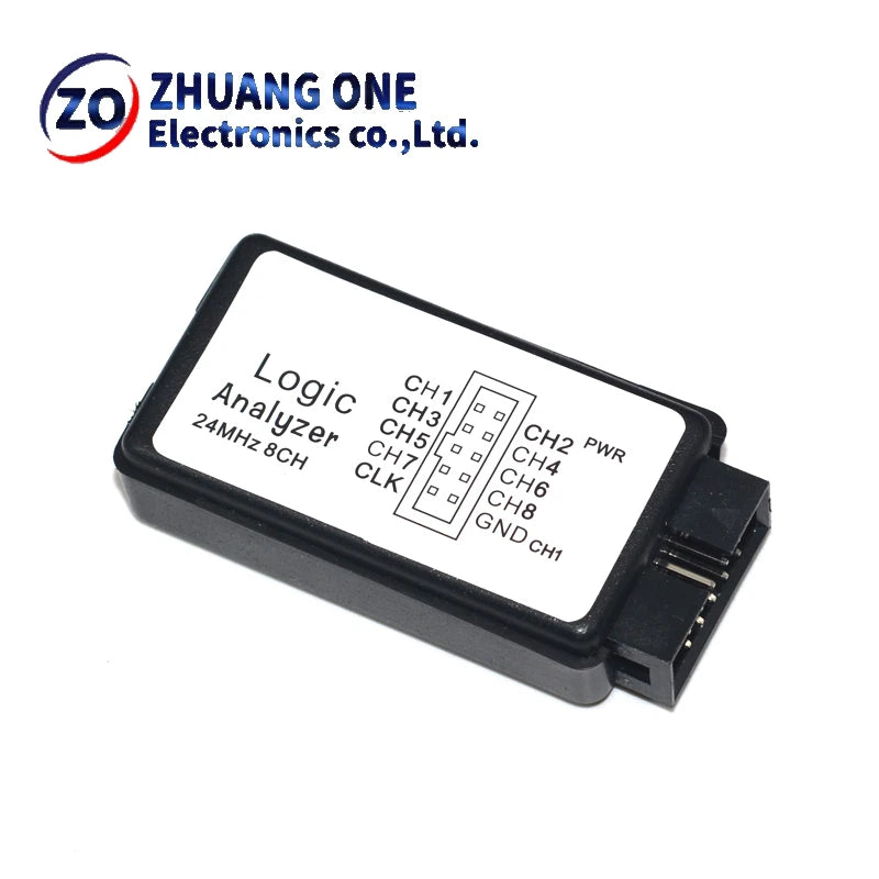 USB Logic Analyzer 24MHz 8 Channel 24M/seconds Logic Analyzer Debugger For ARM FPGA Logic Analyzer Logic 24M 8CH