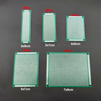61Pcs/Box Double Side PCB Board Kit 1x40Pin Single Row Male and Female Pin Header Screw Terminal Block Connector Kit For Arduino