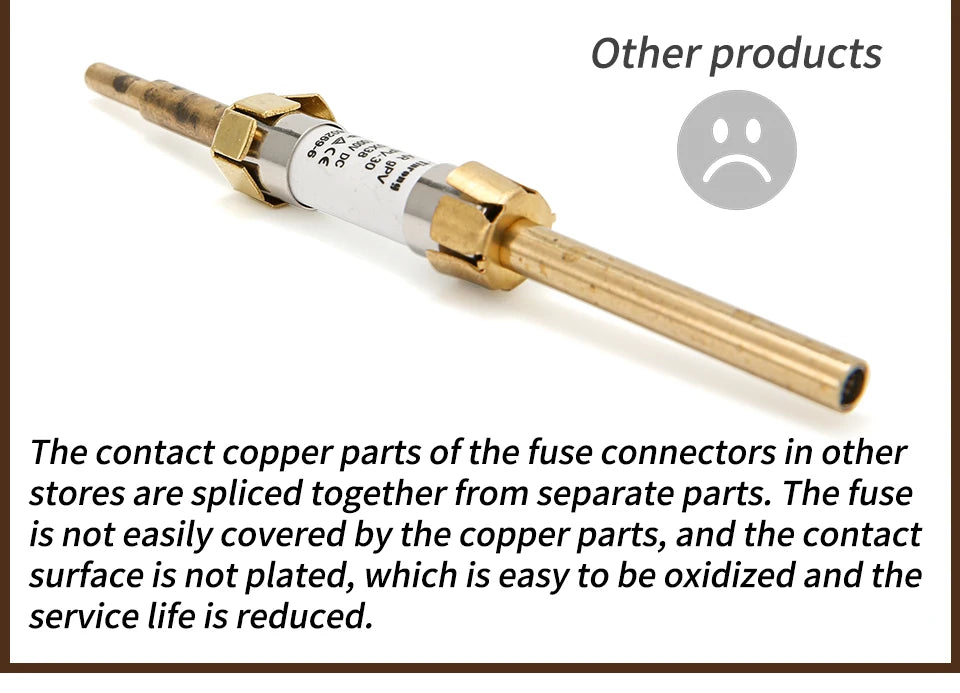 Wholesale Solar PV Fuses Connector In-line IP67 Waterproof Fuse Holder Protection 1000VDC  10A/15A/20A/25A/30A