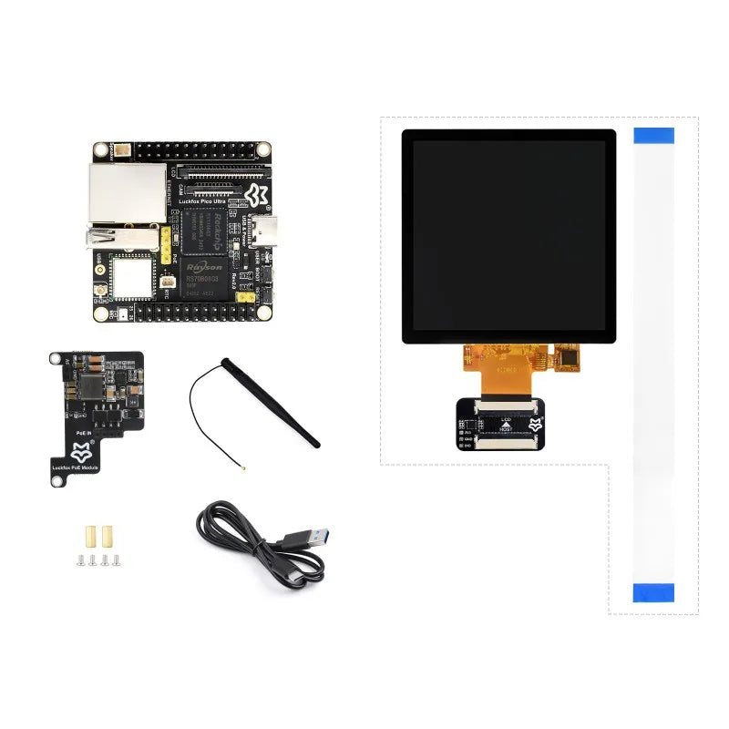 Luckfox Pico Ultra RV1106 Linux Micro Development Board, Integrates ARM Cortex-A7/RISC-V MCU/NPU/ISP Processors