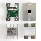 10A SSR 25A Solid State Relay 40A Output 3-32VDC 24-480VAC 220V Single Phase DC TO AC 40A Relay SSR HeatSink SSR 40DA