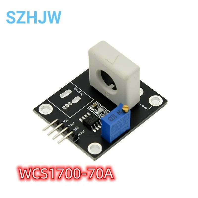WCS1600 WCS1700 WCS1800 3-5V Hall Current Sensor Adjustable DC 200A 100A 70A 35A Short Over-Current Detector Protection Module