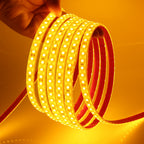 24V IP68 Waterproof LED Strip 120Leds White/Pink/Yellow/Red/Ice Blue/Green Swimming Pool Home Decor Flexible Ribbon Rope Light