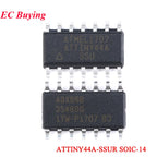 20Pcs/1pc ATTINY85 ATTINY85-20SU ATTINY SOIC-8 8KB 20MHz 8Bit Microcontroller SMD IC Chip ATTINY44A-SSUR ATTINY13A-SSU ATTINY10