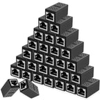 RJ45 Coupler Extender Connector Cat 5 Cat6 Cat6a Ethernet Coupler Female To Female PC Hardware Adapters Ethernet Cable Extender