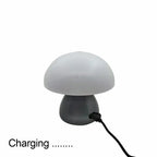 Mushroom LED Table Lamp Touch Dimming USB Charging Night Light for Bedroom/Desk/Coffee Bar Decorative Ambient Night Lighting