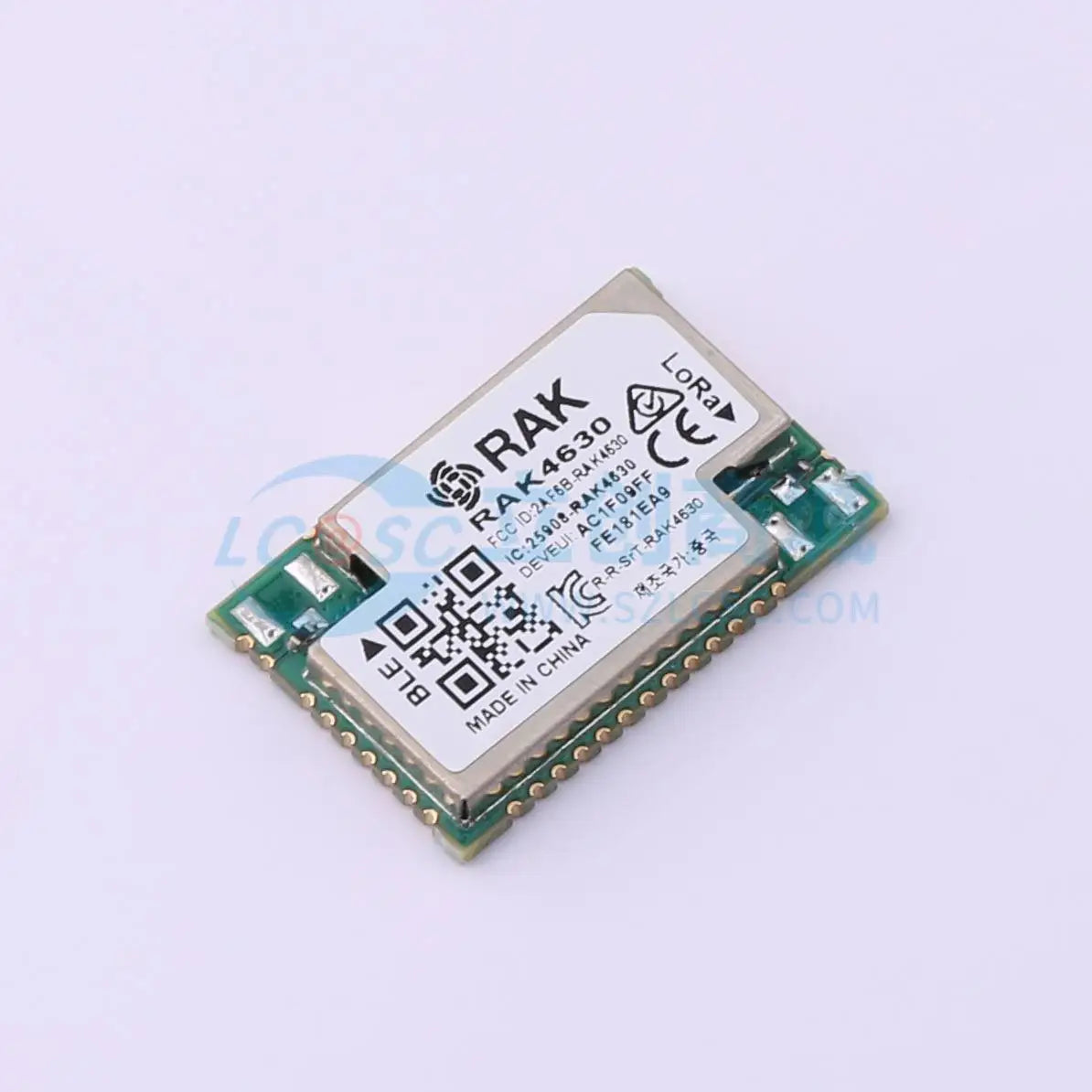 1pcs RAK4630-9-SM-NI SMD 23x15mm 22dBm GPIO I2C UART USB LoRa BLE LoRa RF Transceiver Module for Smart Home System