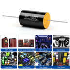 2Pcs Audio Capacitor MXP Audiophile Frequency-Divided Divider 250V/160V 0.22UF 0.68UF 1.5UF 2.2UF 4.7UF 6.8UF 10UF 18UF 22UF