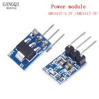 5PCS/Lot DC 5V to 3.3V Step-Down Power Supply Module AMS1117-3.3 LDO 800MA AMS1117-5V Module