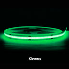 COB LED Strip 480 528 Chips/M High Density Flexible FOB Led Red Green Blue Warm Nature Cool White Linear Dimmable Light 12V 24V